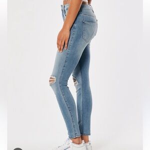 Hollister high rise super skinny jean